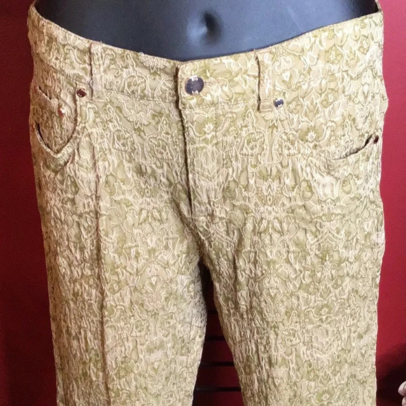 ERIC EMBROIDERED STRETCH JEANS SIZE 10 - Picture 2 of 4